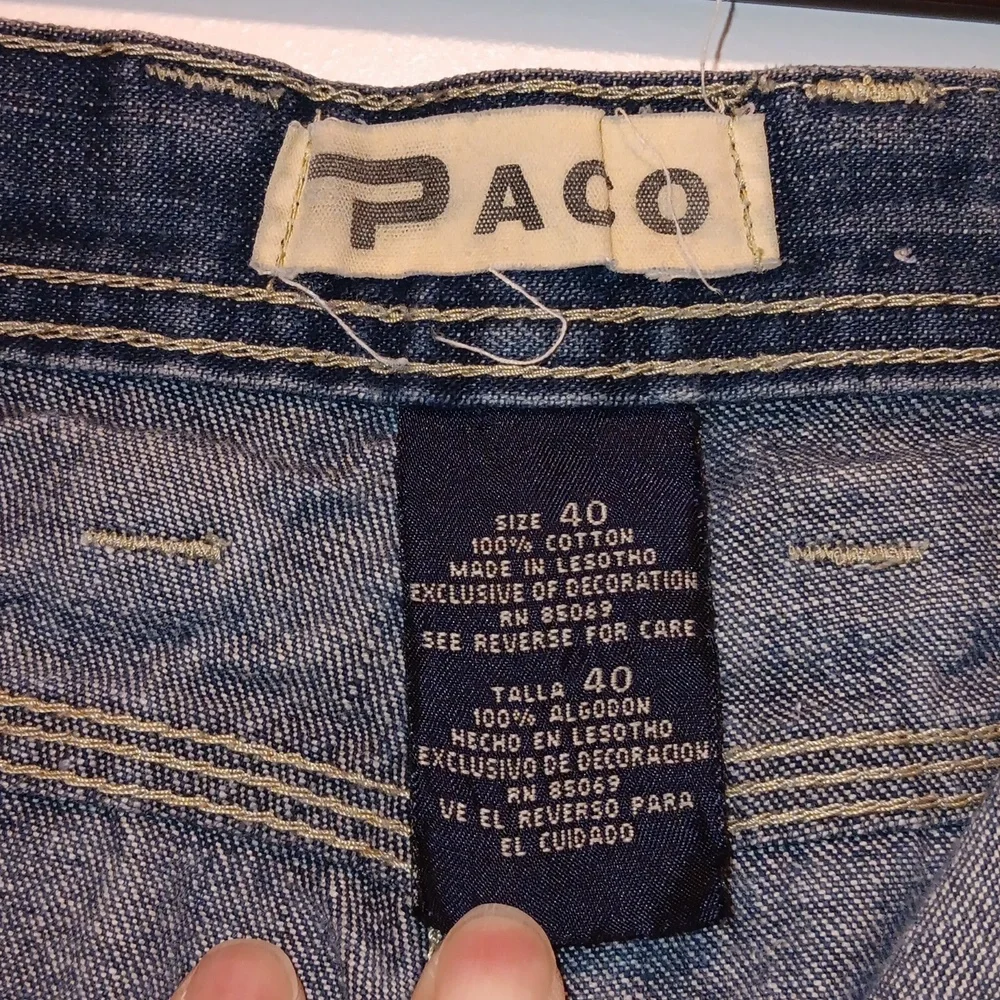 Paco Vintage 90s Y2K Carpenter Skate Authentic Outdoor Outfitters Jean Shorts 40